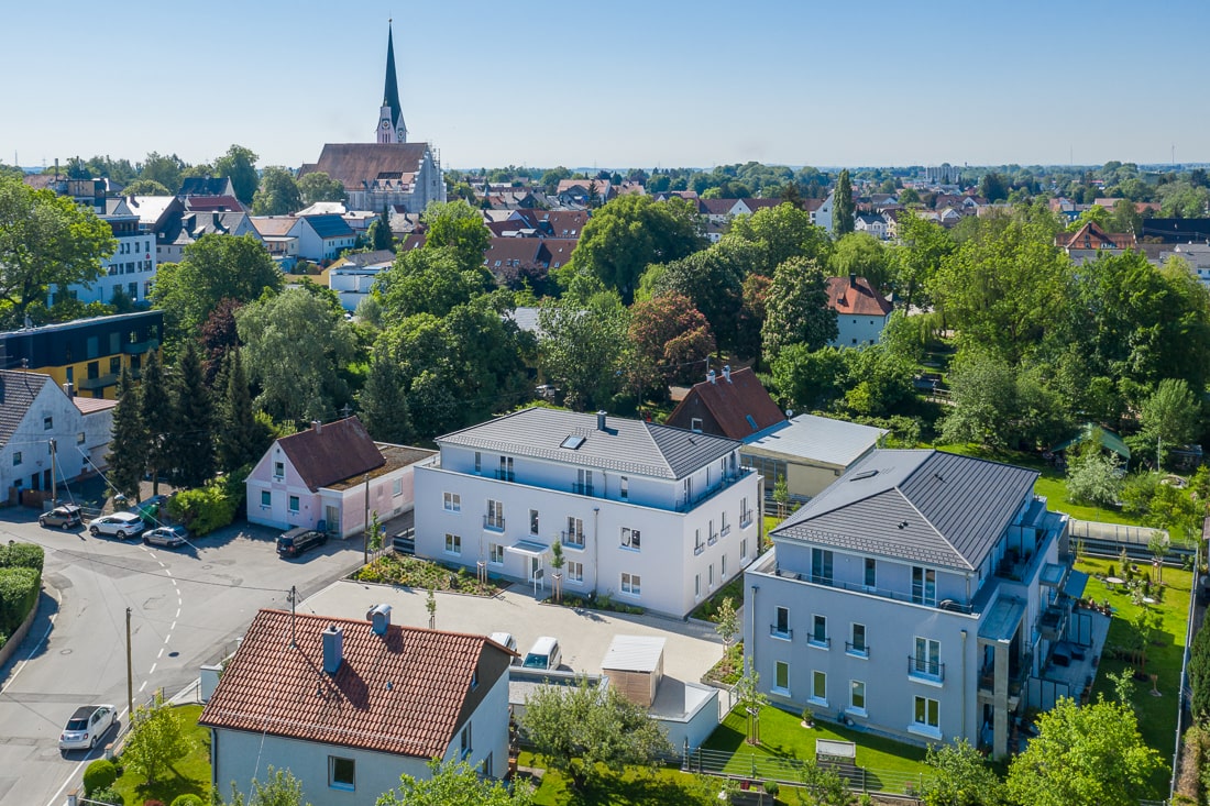 Architekt Kraus Schwabmünchen - Wohnen im Stadtgarten